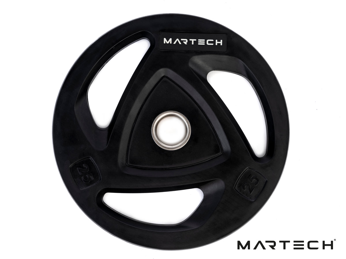 107,5KG Tri Grip plates + Martech PRO Bar 220CM Chrome