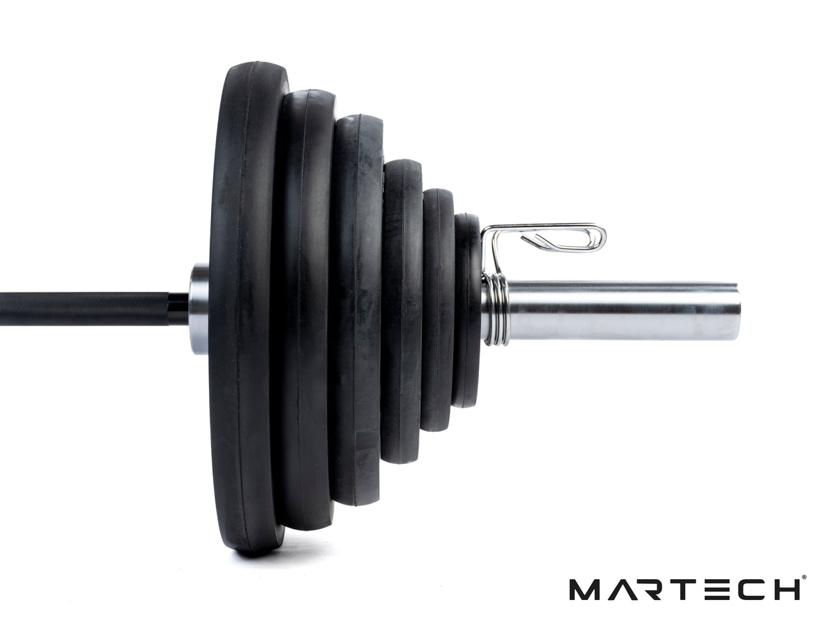 107,5KG Tri Grip plates + Martech PRO Bar 220CM Chrome
