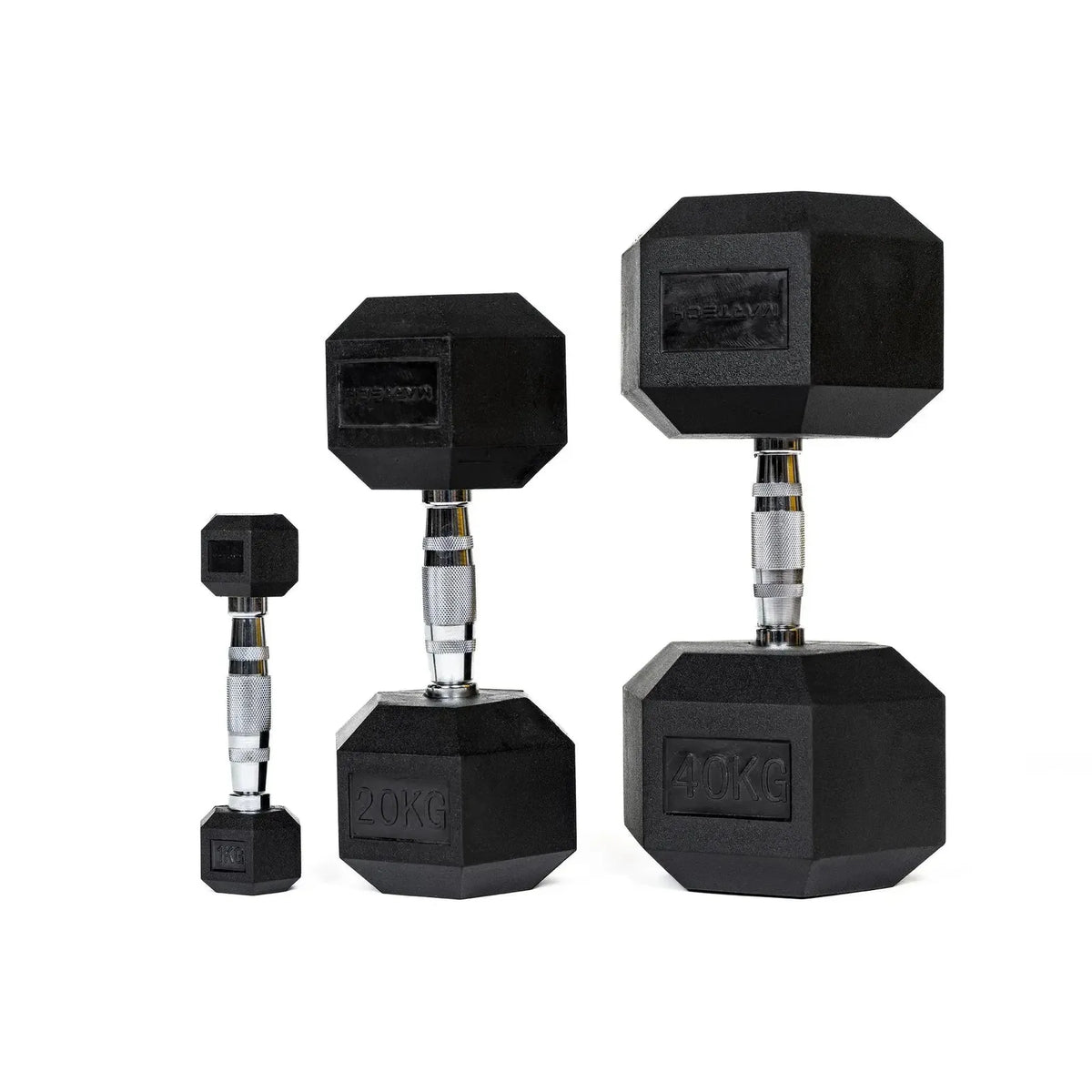 Set d'haltères hexagonaux Martech 5-30KG + support à deux niveaux - image 13
