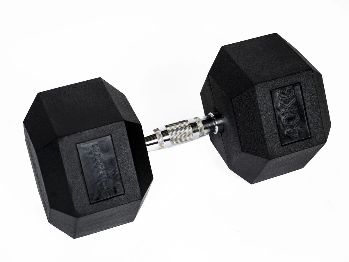 Martech Hex halterset 5-40KG + 3-laags rack - beeld 14
