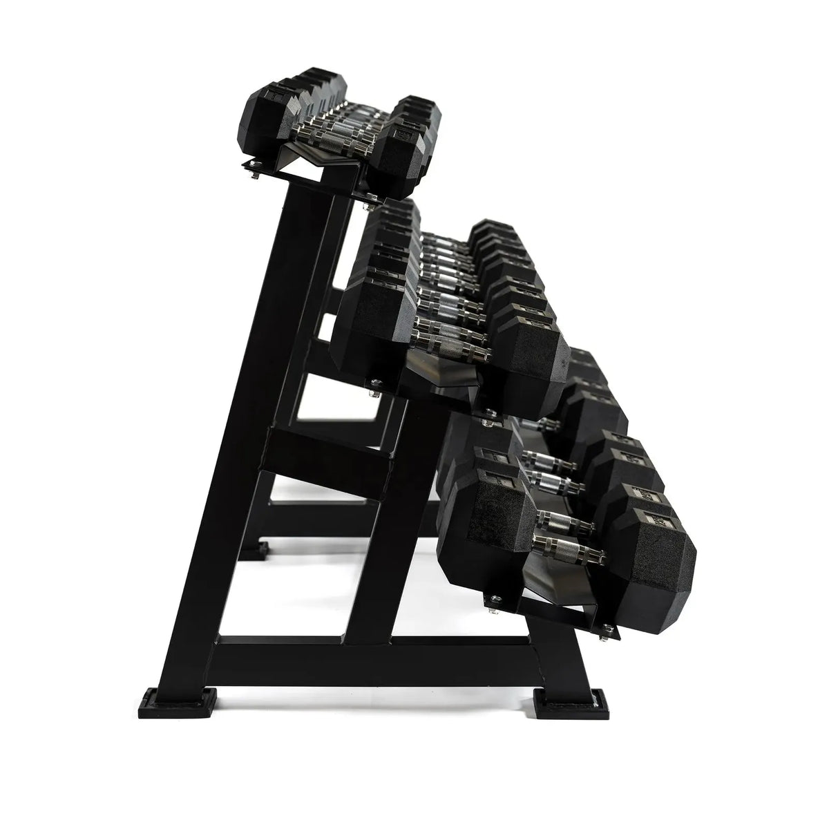 Martech Hex halterset 5-40KG + 3-laags rack - beeld 12