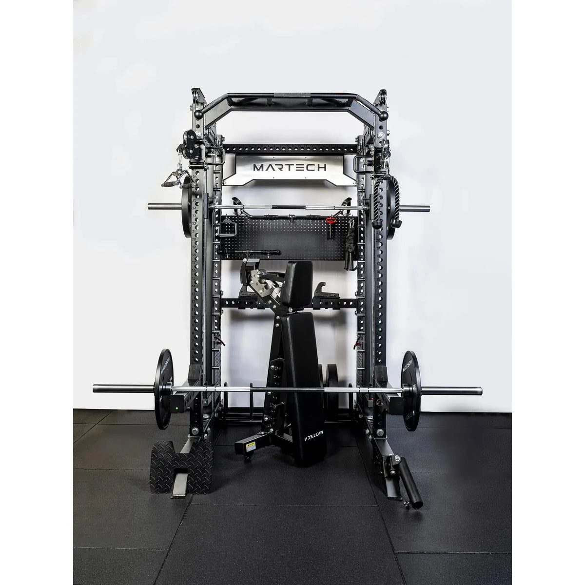 Martech M8 3IN1 Bundle - Barbell set - Bench - Rack - image 2