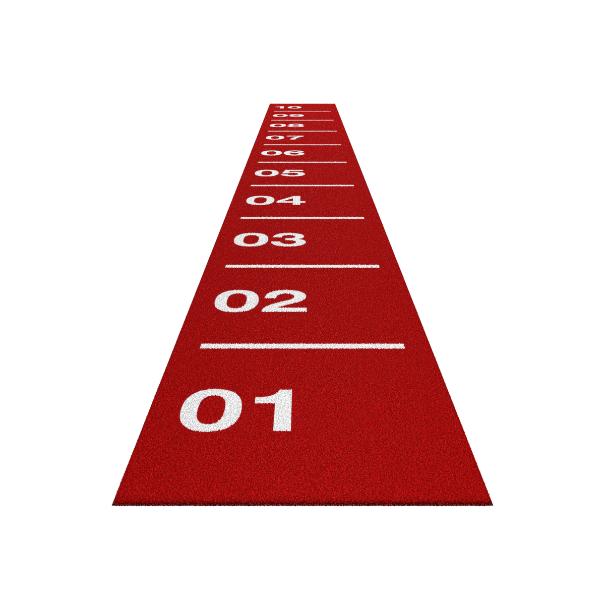 Sprinttrack Core 10m x 1m - Rouge