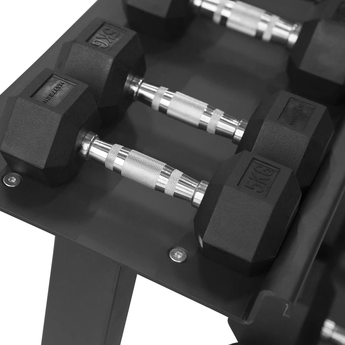 Martech Hexagon halterset 5-30KG + tweelaags rack - beeld 6
