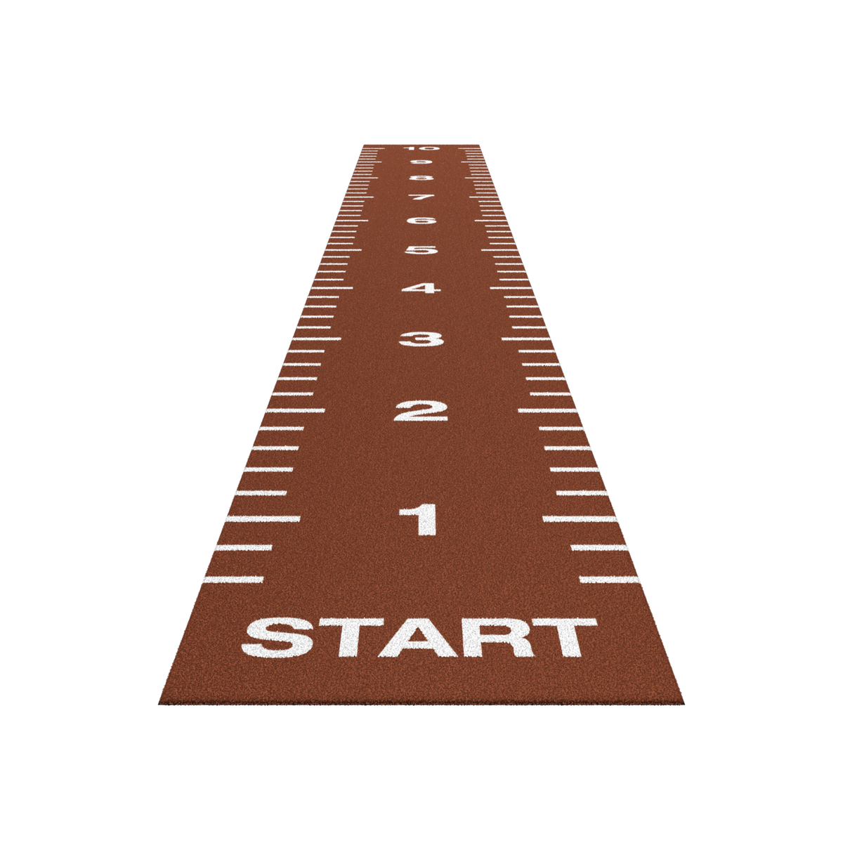 Piste de sprint Essential 10m x 1,33m - Rouge