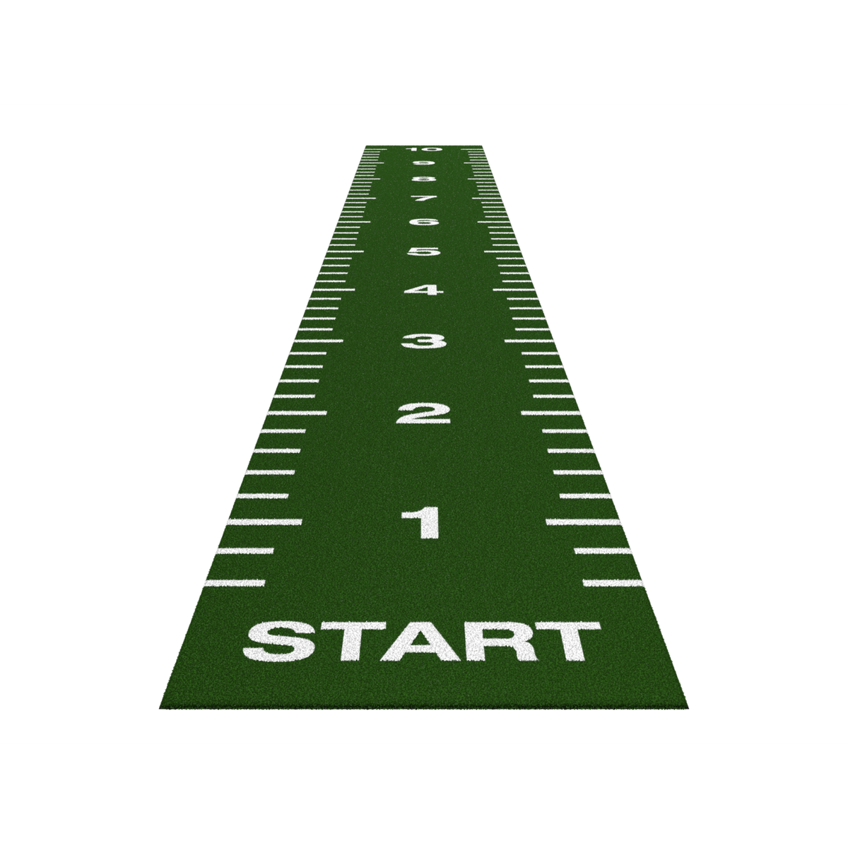 Piste de sprint Essential 10m x 1,33m - Vert