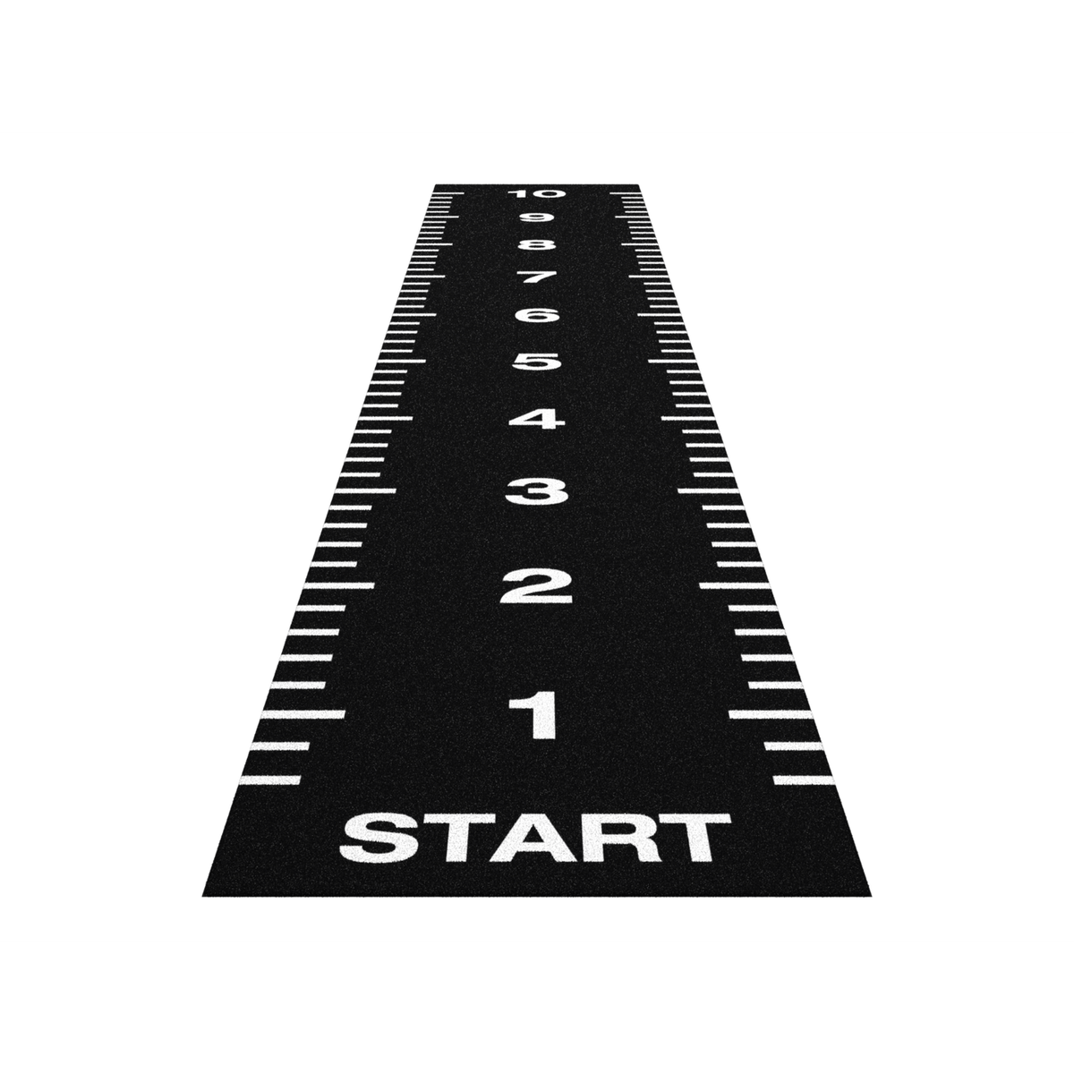 Piste de sprint Essential 10m x 2M - Noir