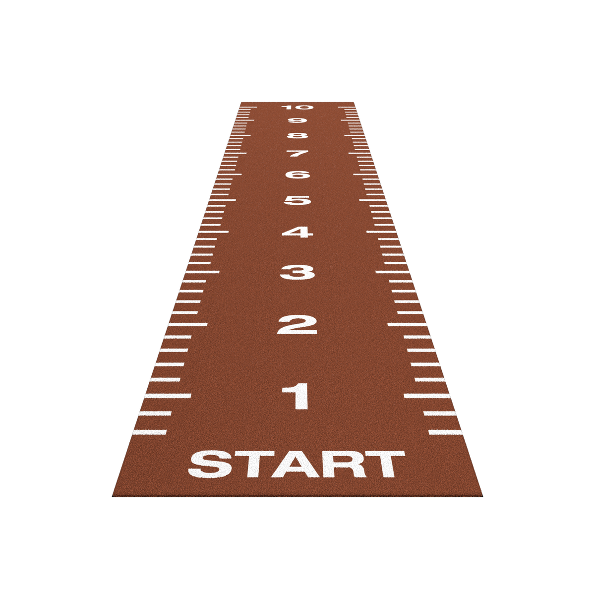 Piste de sprint Essential 10m x 2M - Rouge