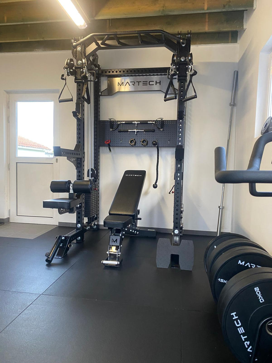 Martech M8 TwinRatio rack met vier pulleys