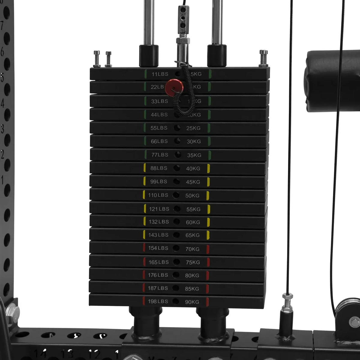 Martech M8 2IN1 Twinratio rack - 2:1 & 1:1 - 4 Poulies - image 17