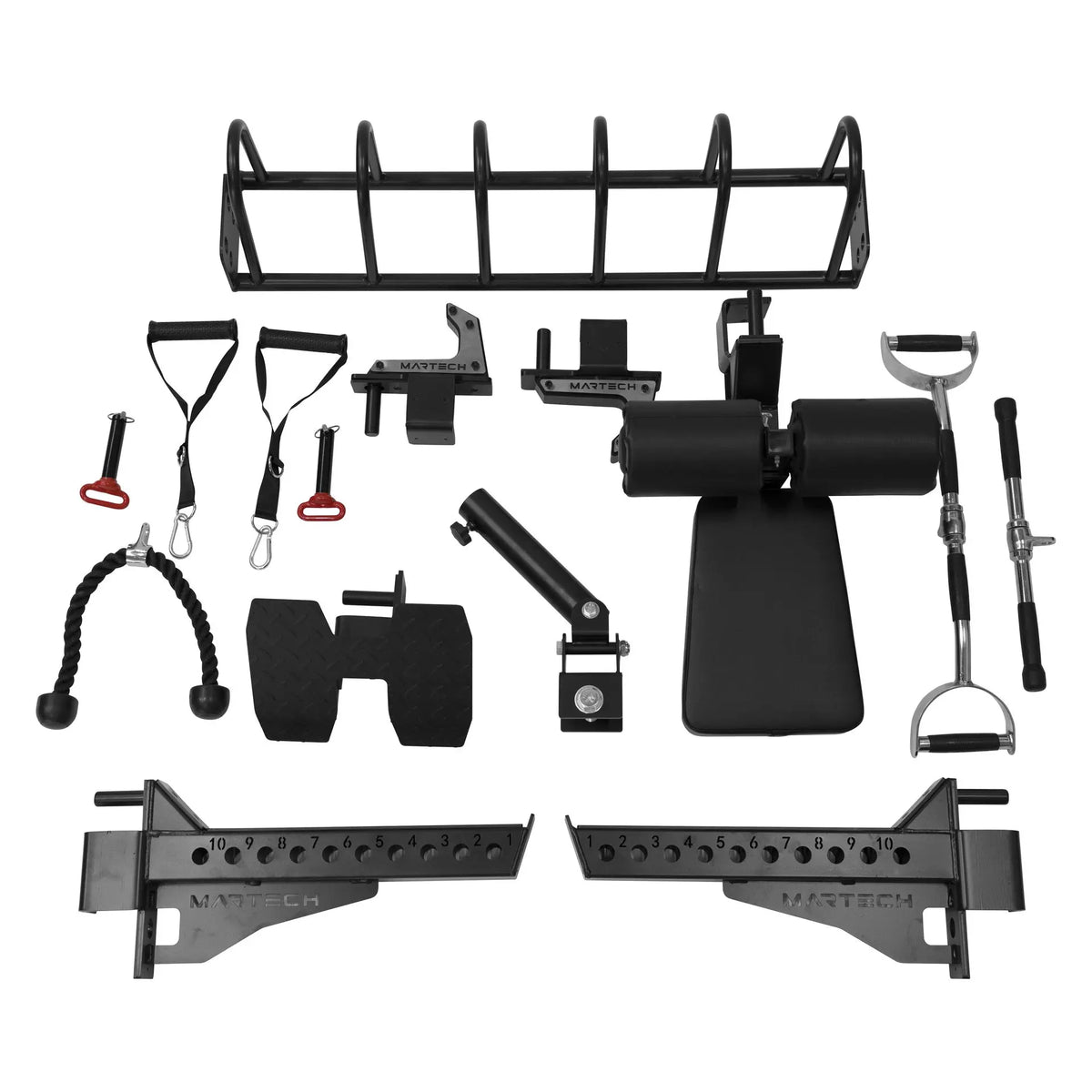Martech M8 2IN1 Twinratio rack - 2:1 & 1:1 - 4 Pulleys - beeld 9