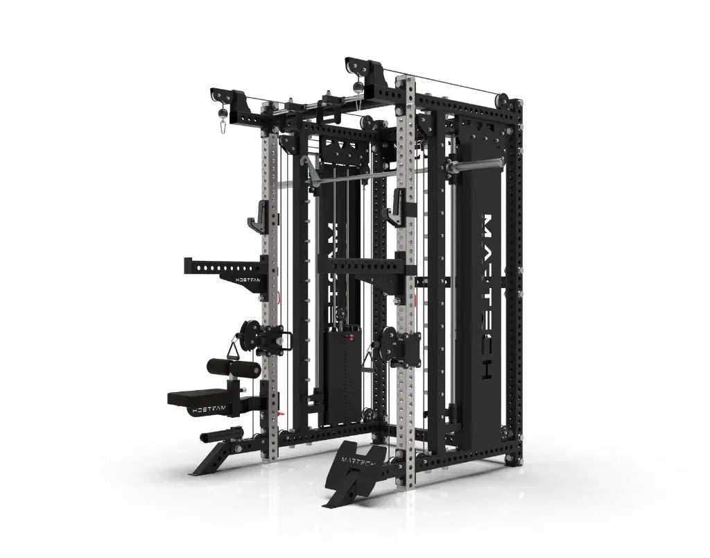 Martech M10 Bundle - Barbell set - Bench - Rack - beeld 21
