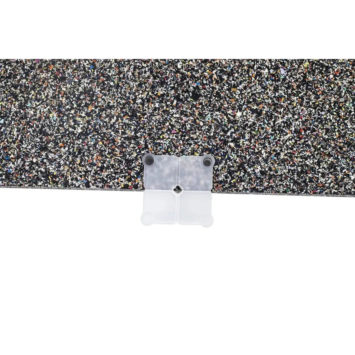 Sol sportif Pure black + taches grises Dalle Easy clean - 100 x 100 x 2 cm - image 2