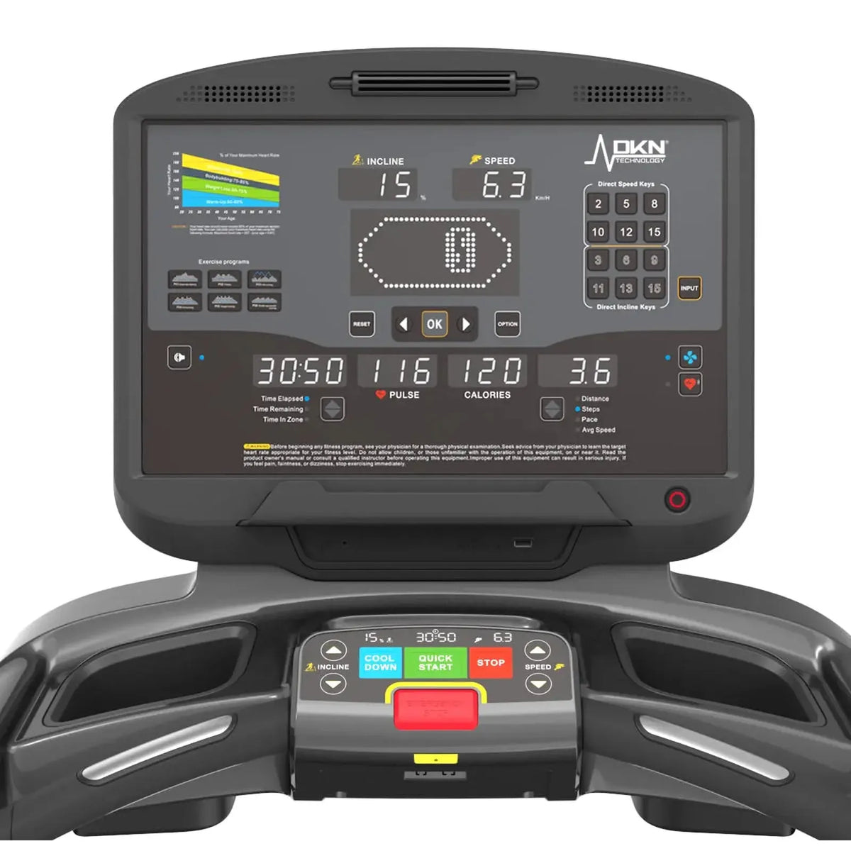 Tapis de course Pro Run DKN Technology - image 3