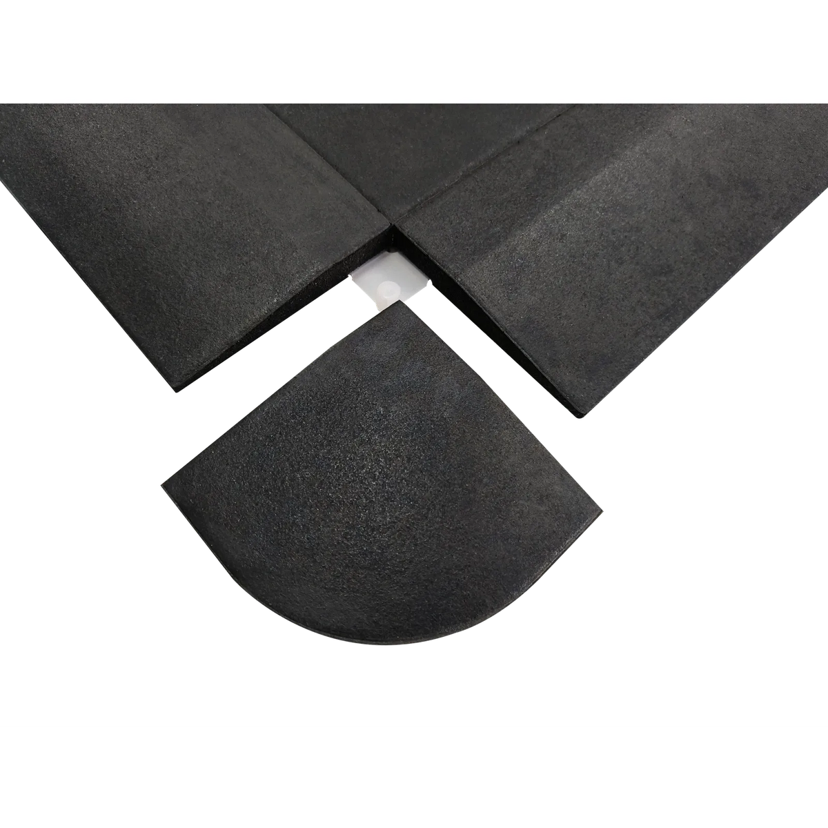 Sol sportif - Profilé d'angle - 2 cm d'épaisseur - Noir - image 1