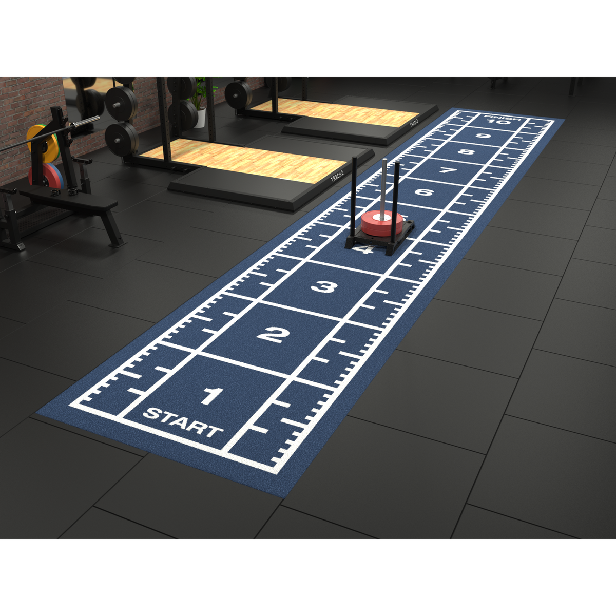 Premium track 10,4 x 2M - Blauw