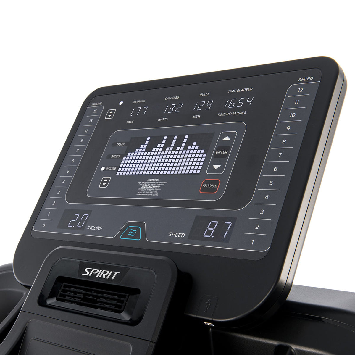 Spirit Fitness CT800+ loopband - beeld 12