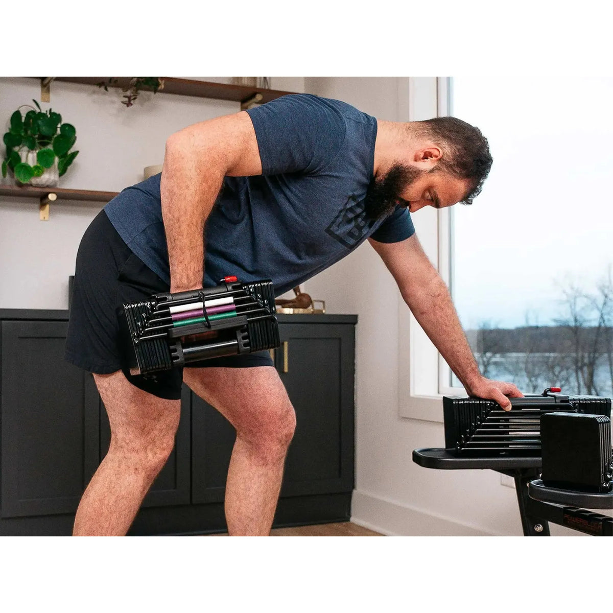Set d'haltères réglables PowerBlock Elite EXP 90 Stage 1 (1 - 23 kg) - image 8
