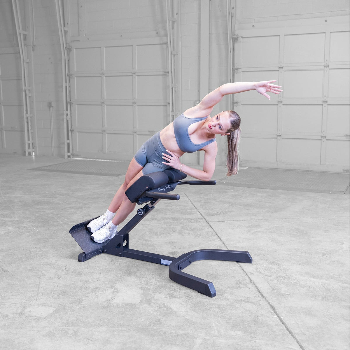 Body-Solid GHYP345B 45° hyperextension - beeld 10