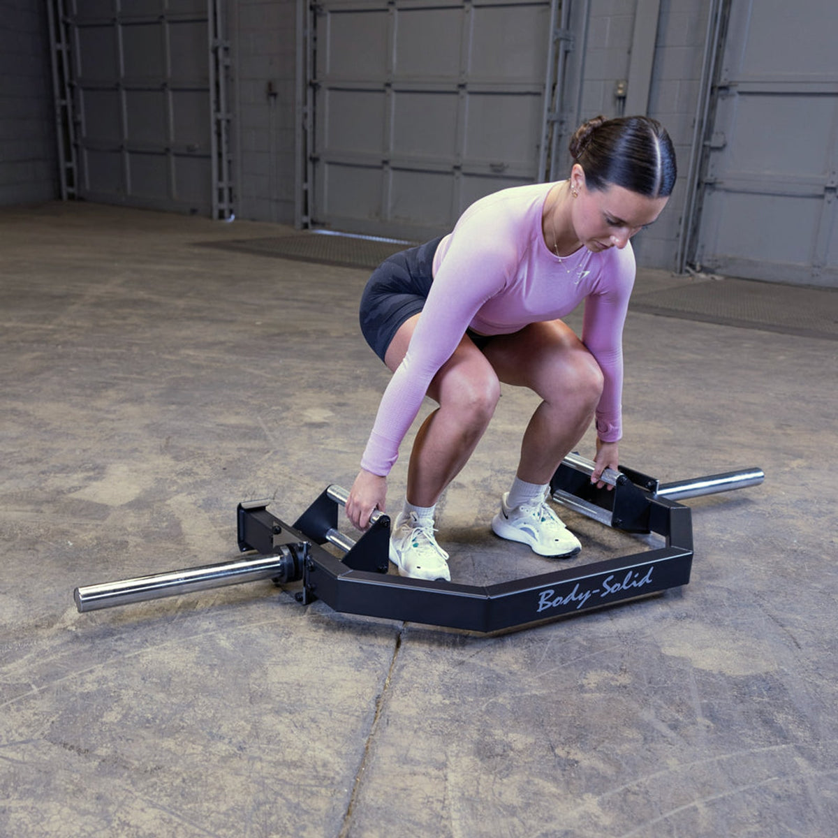 Body-Solid OTB100 open trap bar - beeld 11