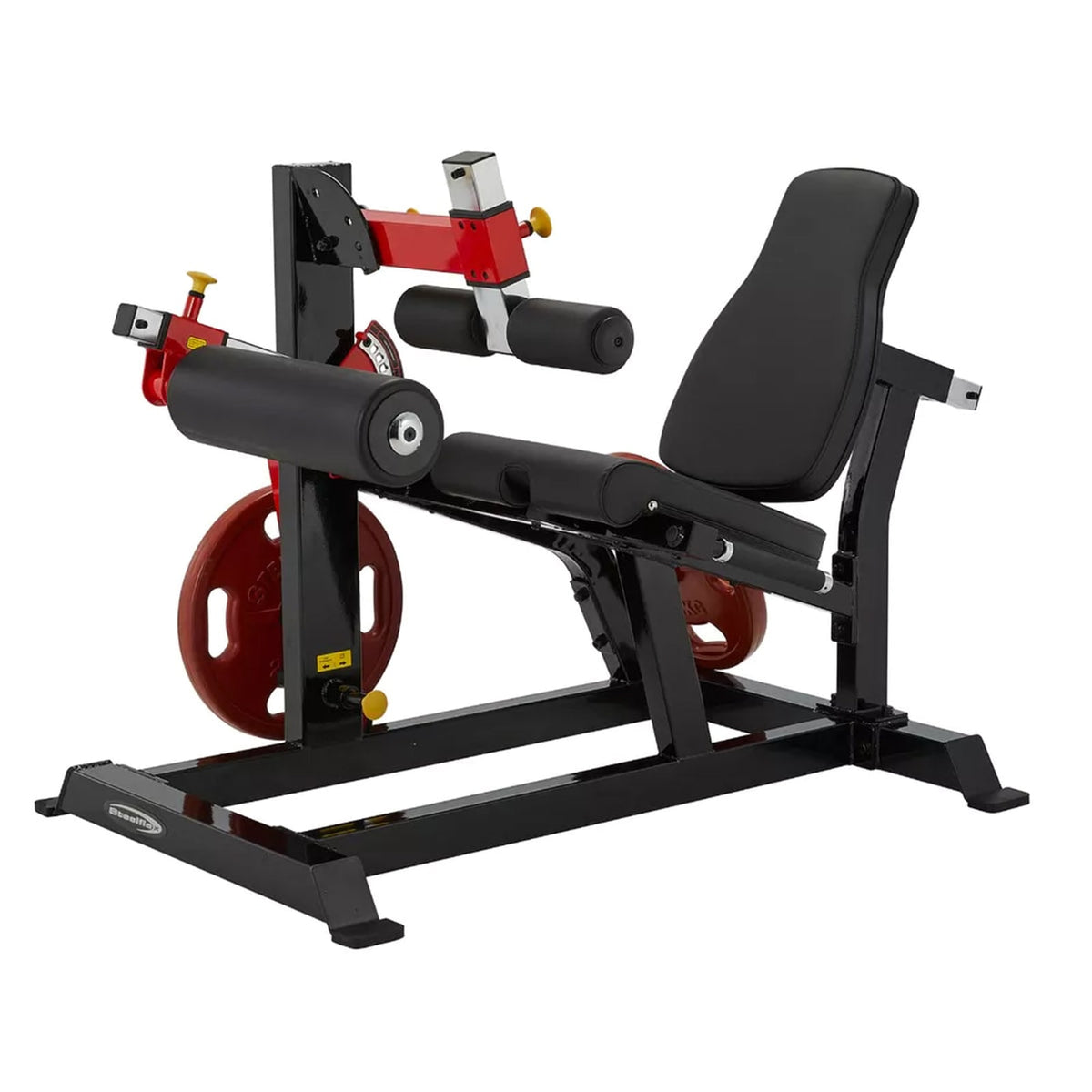Steelflex PL2500-BR dual plate loaded leg extension en curl - beeld 2