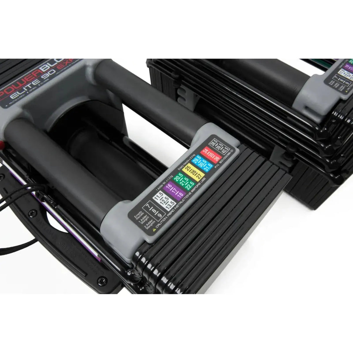 Set d'haltères réglables PowerBlock Elite EXP 90 Stage 1 (1 - 23 kg) - image 6