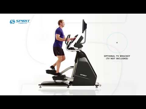 Spirit Fitness CE900LED crosstrainer in beeld