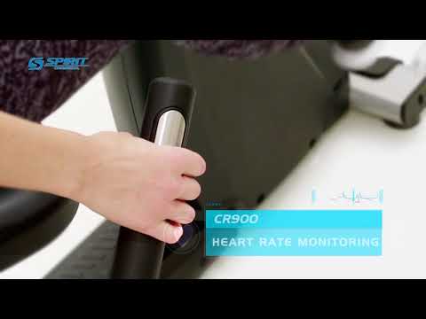 Spirit Fitness CR900LED ligfiets in beeld