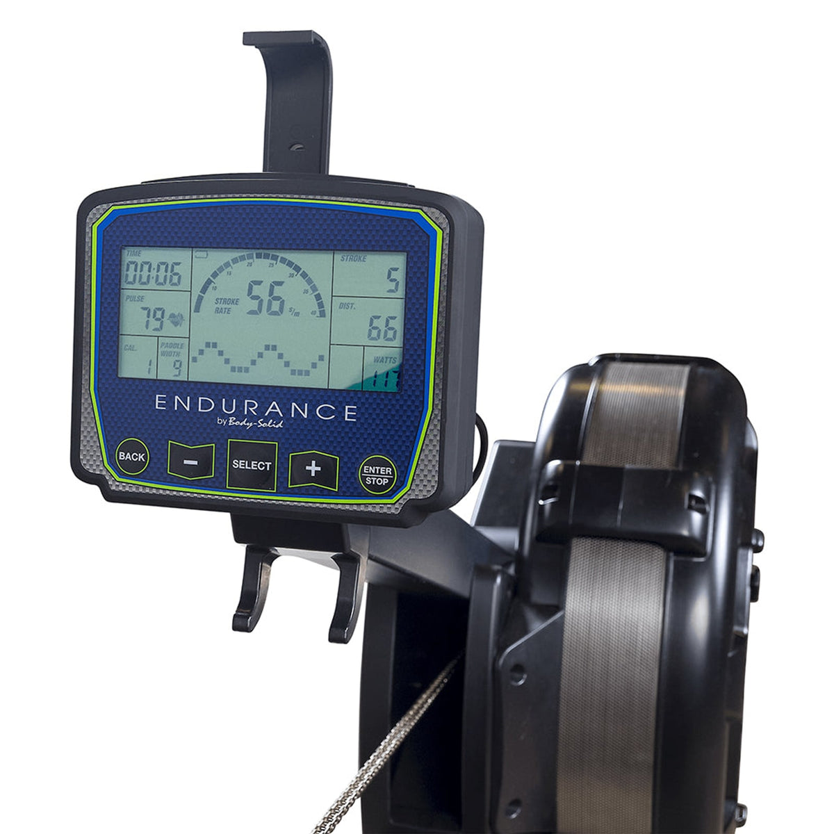 Endurance R300 air rower van Body-Solid - beeld 4