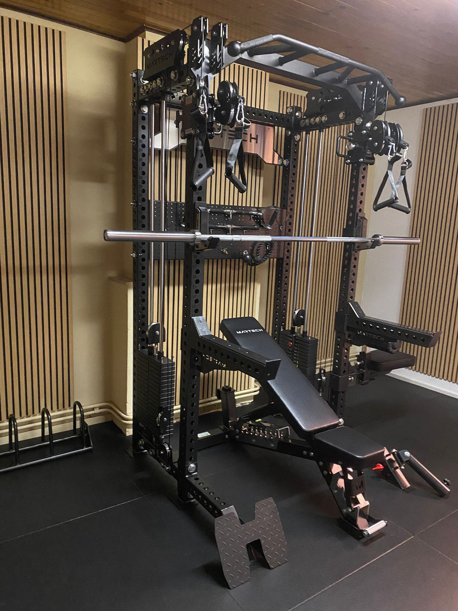 Martech M8 TwinRatio rack in een ingerichte ruimte