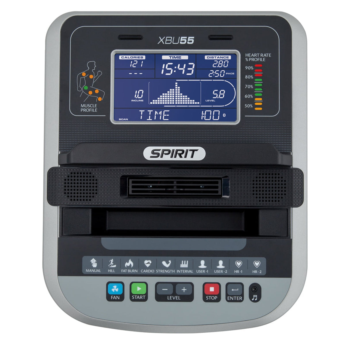 Spirit Fitness XBU55 hometrainer - beeld 7