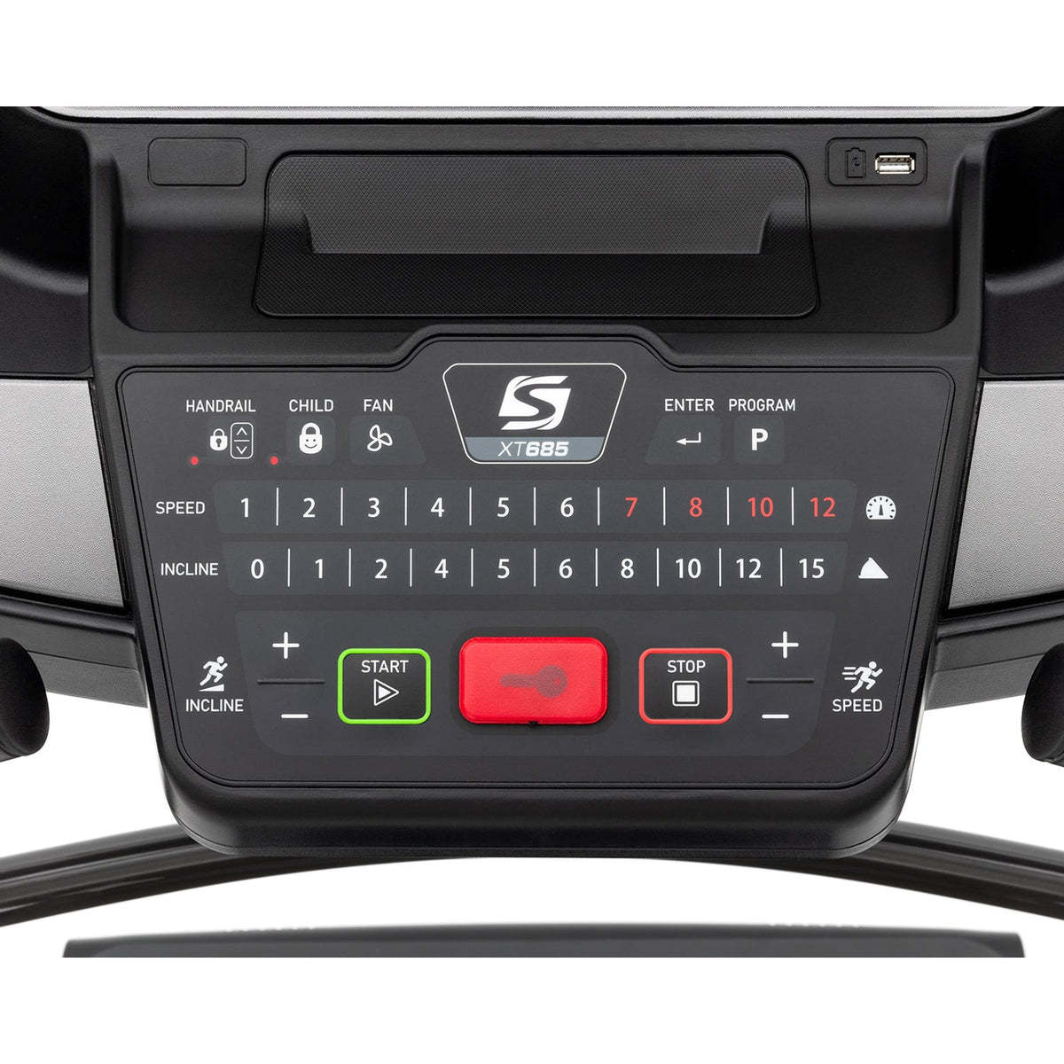 Spirit Fitness XT685 loopband - beeld 10