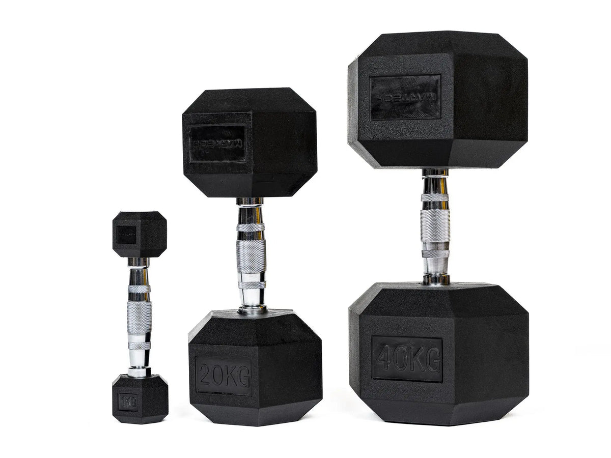 Martech Hexagon halterset 5-30KG + tweelaags rack - beeld 13