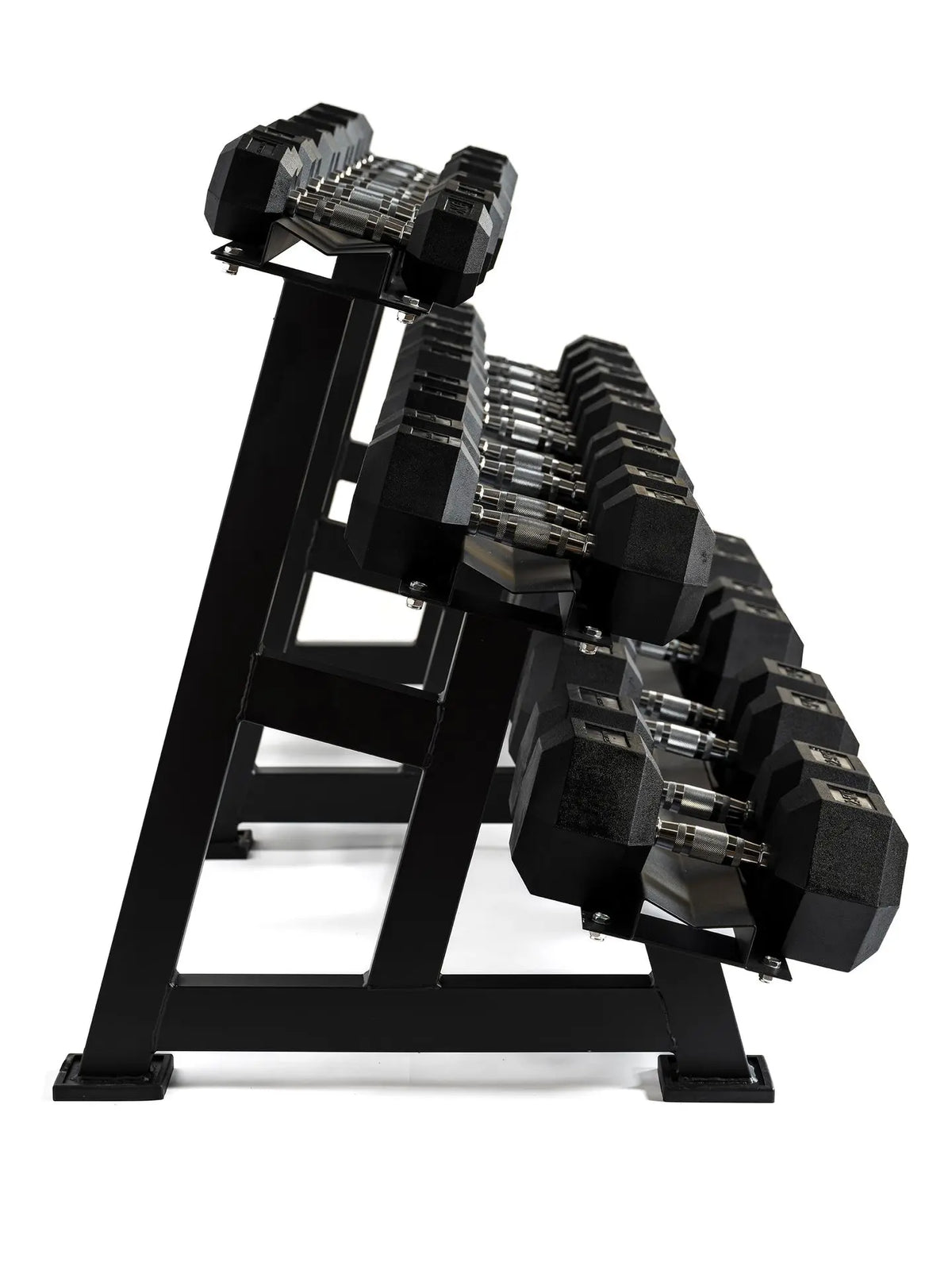 Martech Hex halterset 5-40KG + 3-laags rack - beeld 12
