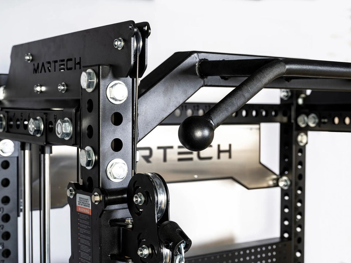 Martech M8 3IN1 Bundle - Barbell set - Bench - Rack - beeld 18