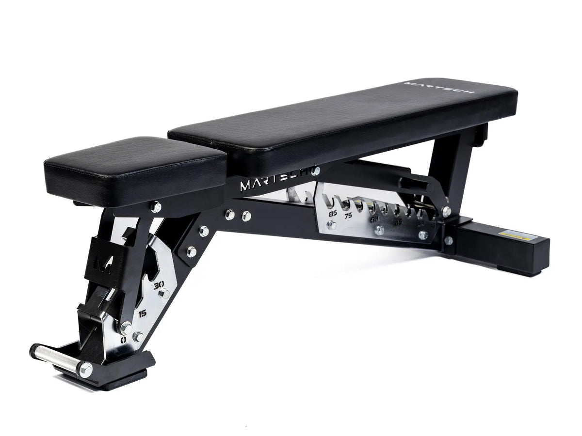Martech M8 2IN1 Bundle - Barbell set - Bench - Rack - beeld 20