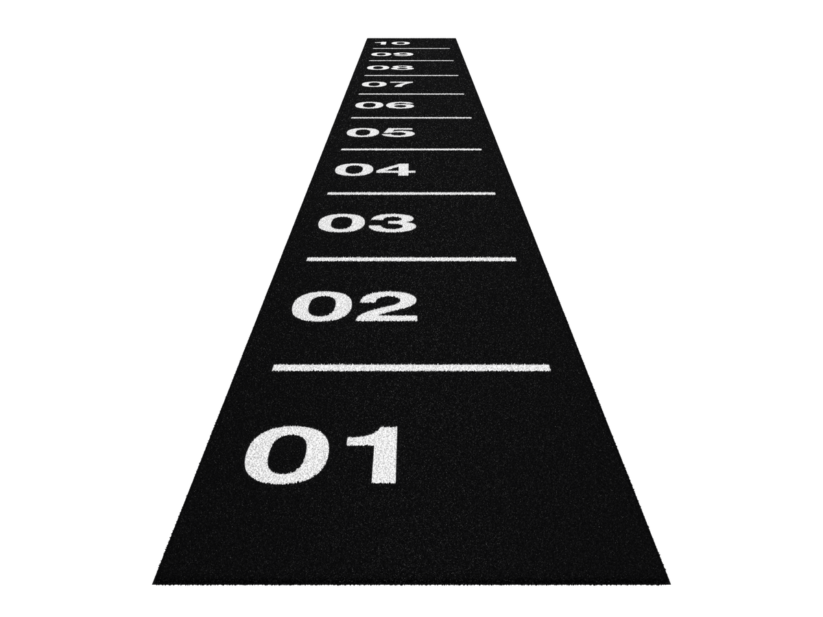 Piste de sprint Sprinttrack Core 10m x 1m - Noir
