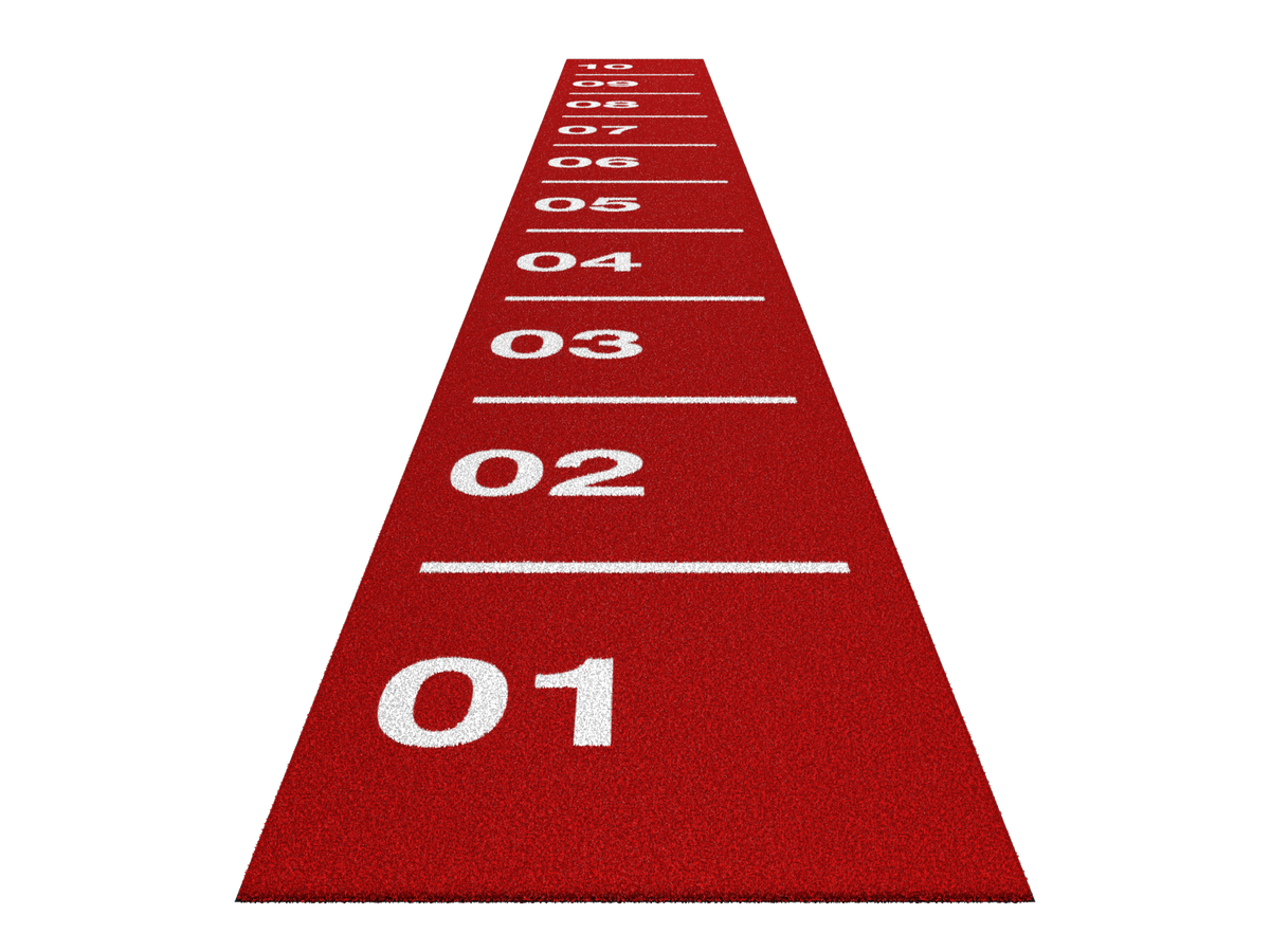 Sprinttrack Core 10m x 1m - Rouge
