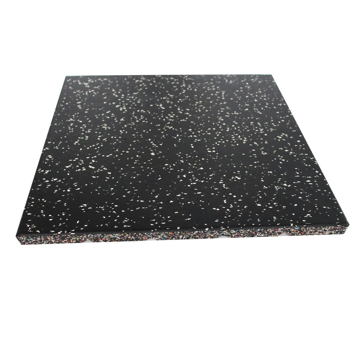 Sol sportif Pure black + pastilles grises Dalle Easy clean - 100 x 100 x 2cm - image 4
