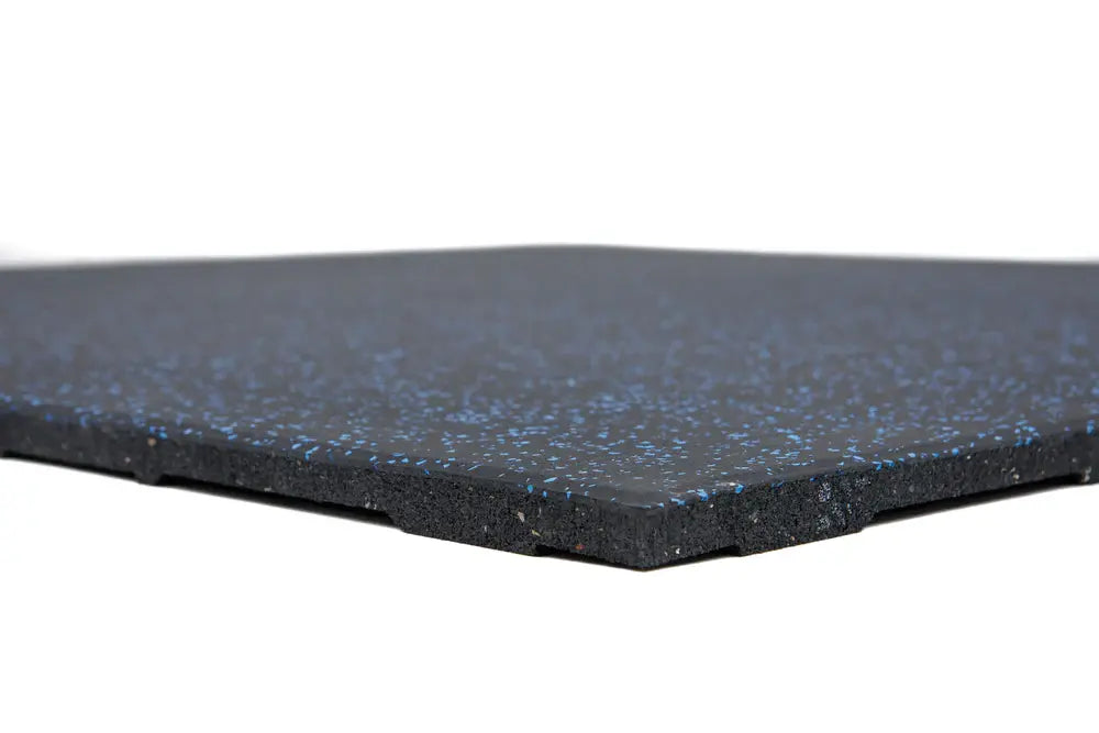 Sportvloer met Blauwe spikkel - Easy clean tegel - 100 x 100 x 2cm - beeld 2