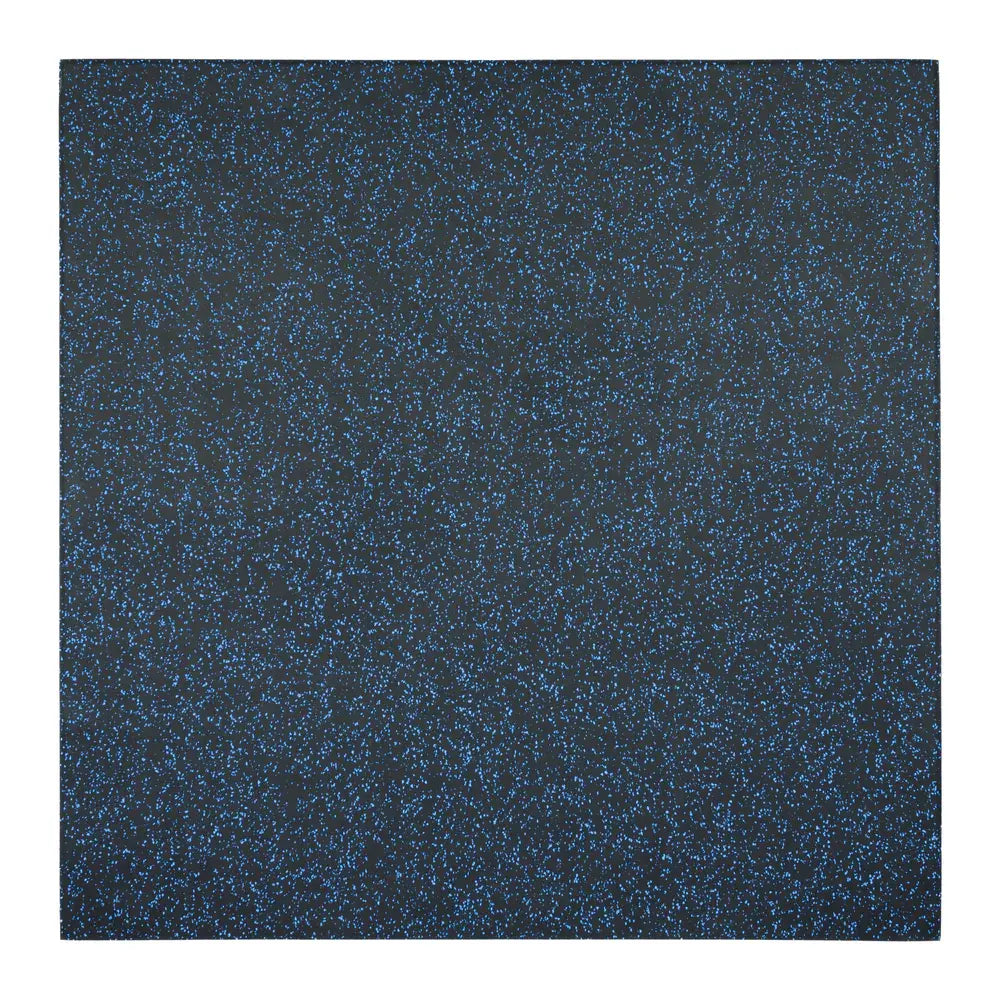 Sportvloer met Blauwe spikkel - Easy clean tegel - 100 x 100 x 2cm - beeld 3