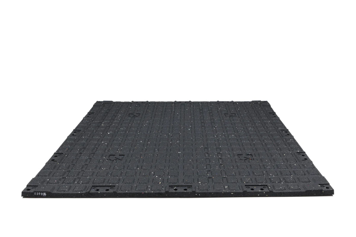 Sportvloer Donkergrijs connect - Easy clean tegel - 100 x 100 x 2cm