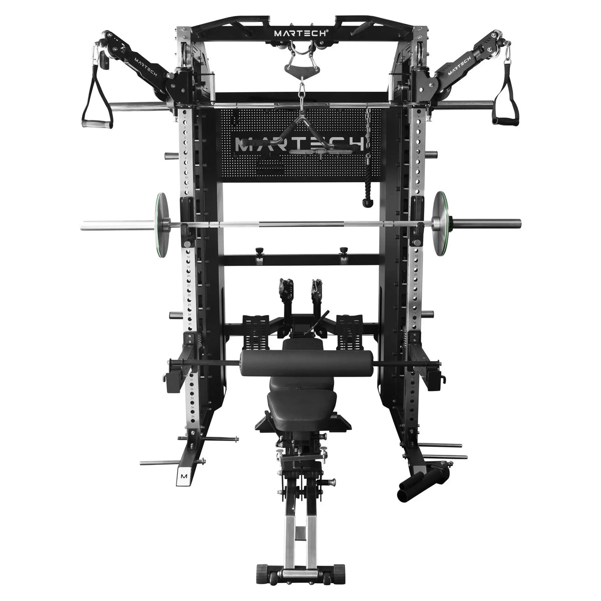 Martech M14 Titan rack met attachments + Sliding Bench - beeld 3