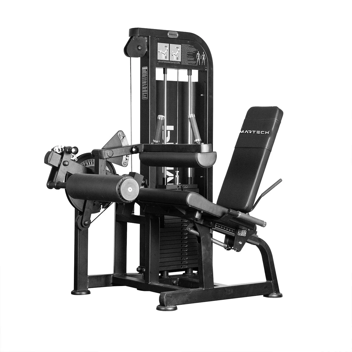 Martech Dual Seated Leg Extension / Leg Curl (125 kg Pin-Select)
