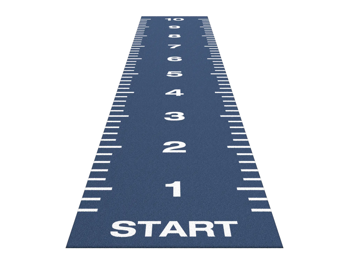 Essential track 10 x 2M - Blauw - beeld 1