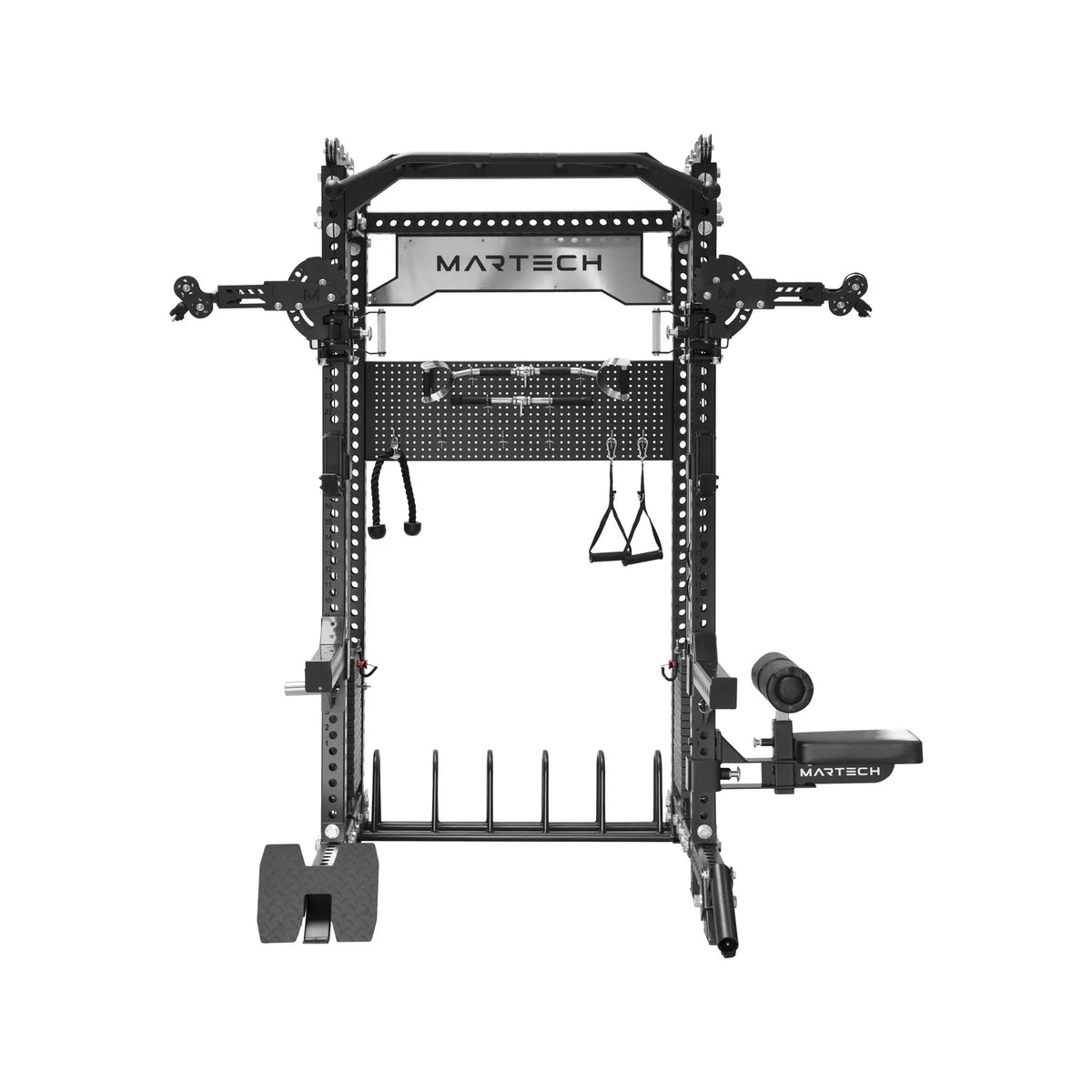 Martech M8 2IN1 Bundle - Barbell set - Bench - Rack - beeld 7