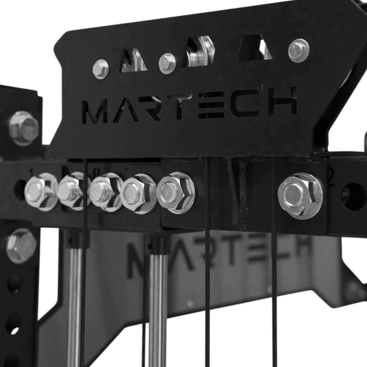 Martech M8 2IN1 Twinratio rack - 2:1 & 1:1 - 4 Pulleys - beeld 11