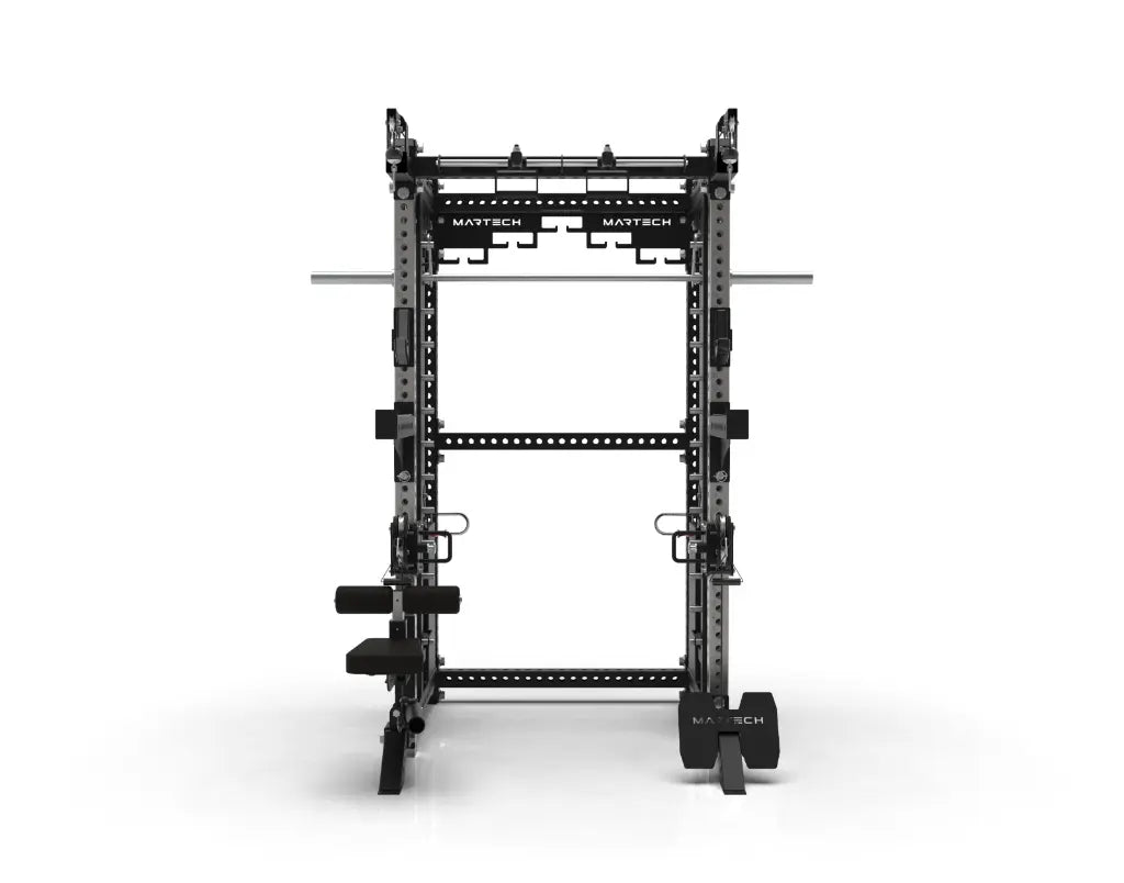 Martech M10 Bundle - Barbell set - Bench - Rack - beeld 23