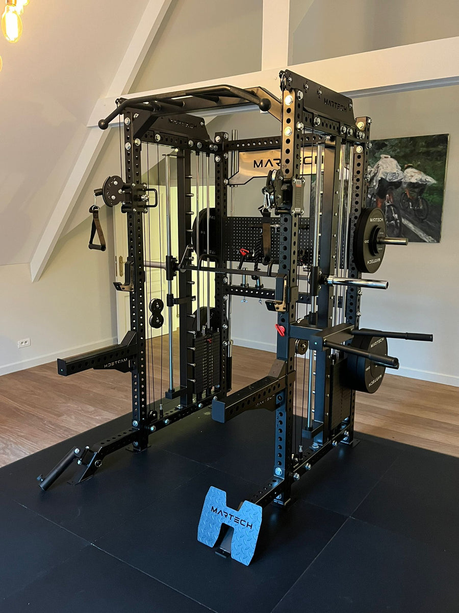 Martech M8 3IN1 performance rack, vooraanzicht