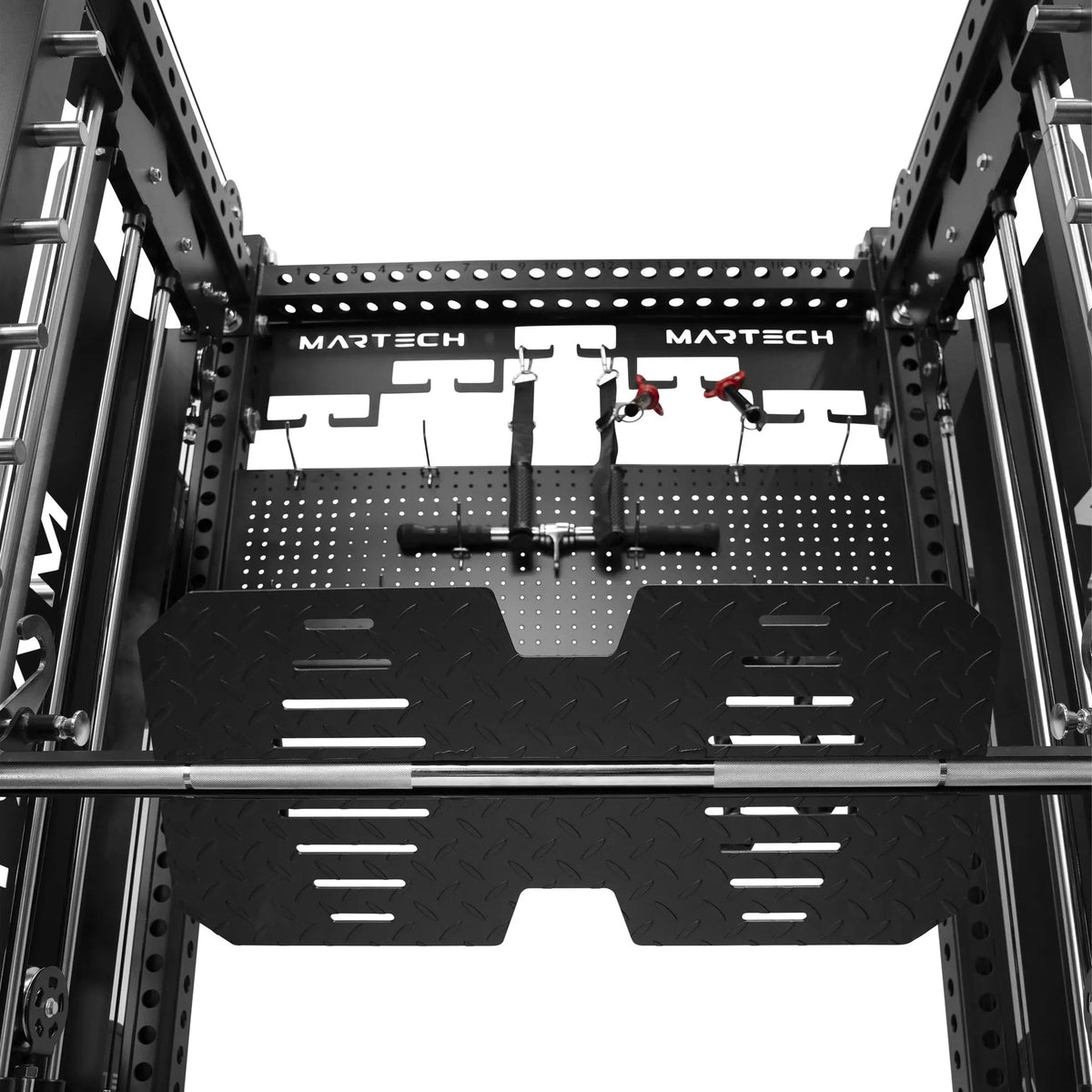 Martech M10 Bundle - Barbell set - Bench - Rack - beeld 4
